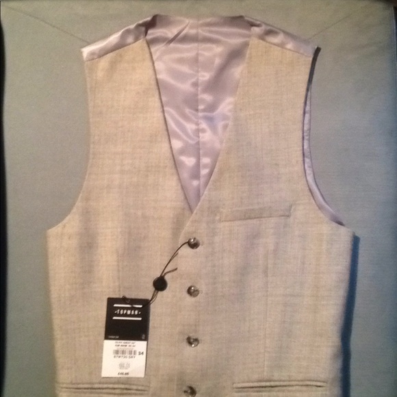 NWT grey Topshop vest - Picture 4 of 4
